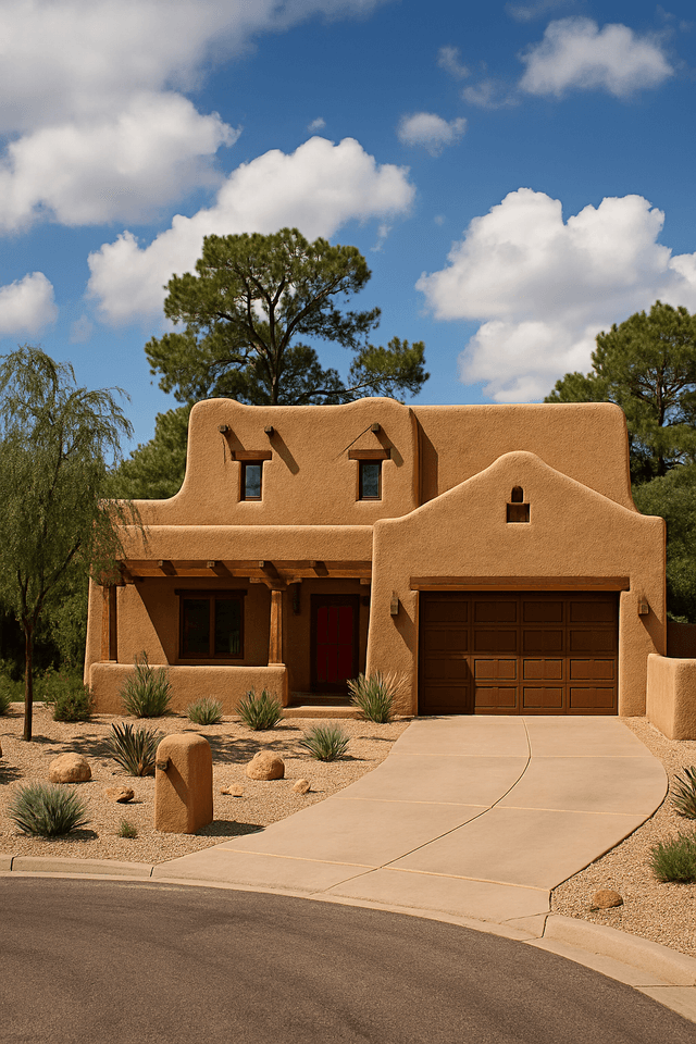 Desert Adobe Home