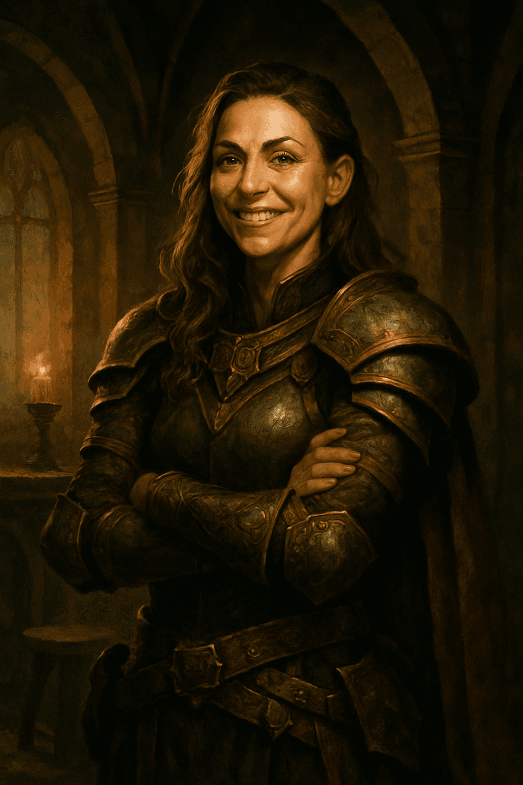 Fantasy RPG Portrait style transformation
