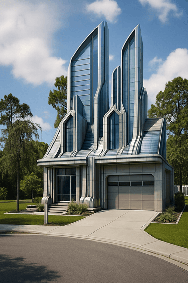 Futuristic Skyscraper