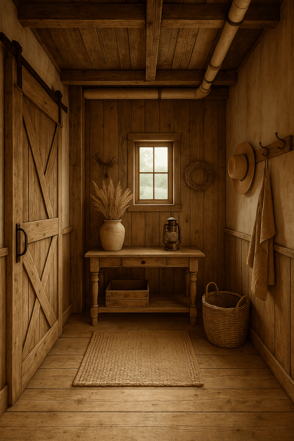 Rustic Farmhouse style transformation